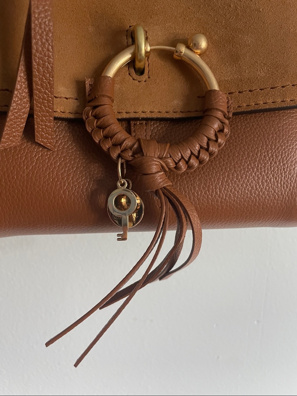See By Chloe Joan Suede and Leather Shoulder Bag - Picture 4 of 13
